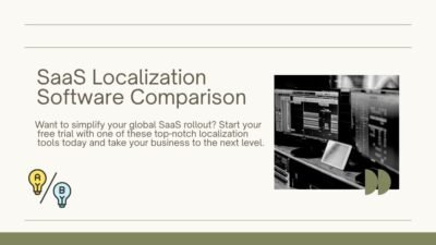SaaS Localization Software Comparison