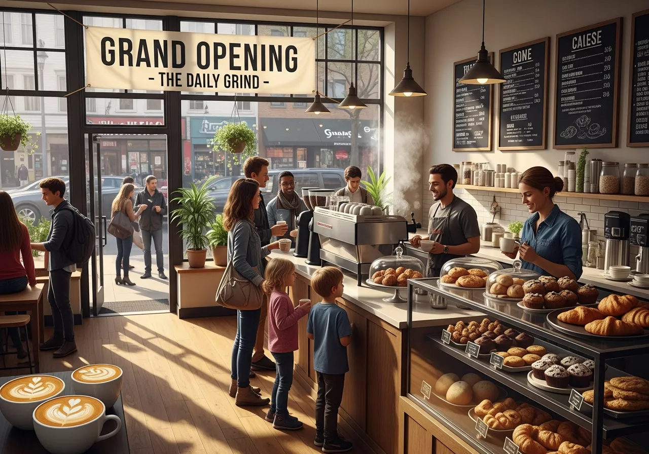 Real-World Example: Neighborhood Coffee Shop Launch